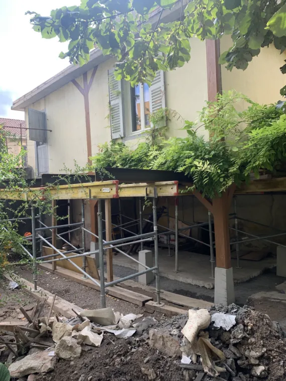 Suivi de chantier de rénovation de maison à Mâcon, Villefranche-sur-Saône, ALB archidinterieur