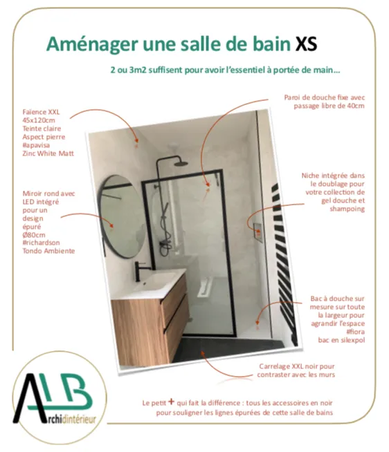 Comment optimiser une petite salle de bains ?, Villefranche-sur-Saône, ALB archiDinterieur